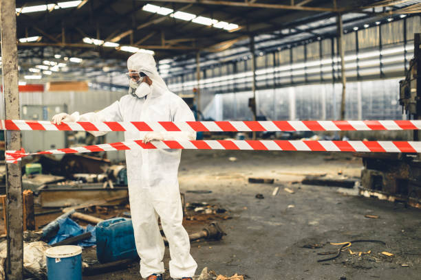 Professional Hoarding Cleanup technician working in Verona, VA